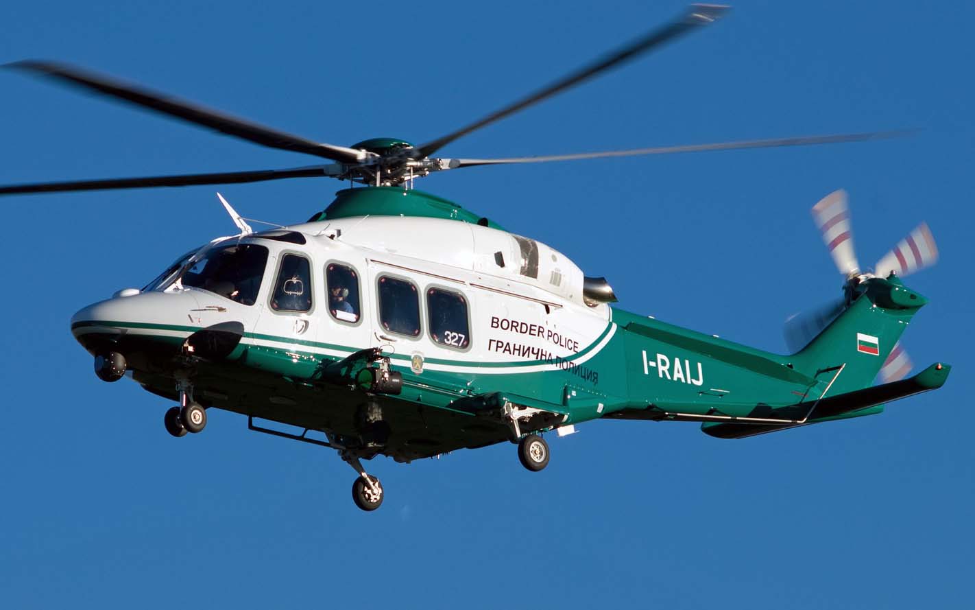 AW 139 I-RAIJ Bulgarian Border Police at Venegono on Nov. 2011 - - ph: Aldo Ciarini 2010 AW 139 Bulgarian Border Police